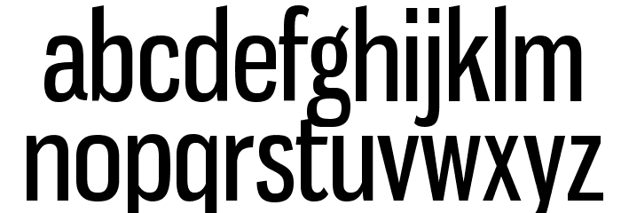 GnuolaneRg-Regular Font LOWERCASE