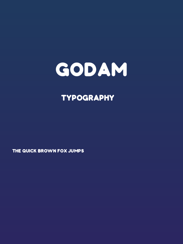 GODAM Poster