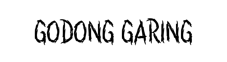 GODONG GARING  नि: शुल्क फ़ॉन्ट्स डाउनलोड