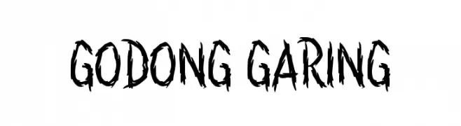 GODONG GARING  Fuentes Gratis Descargar
