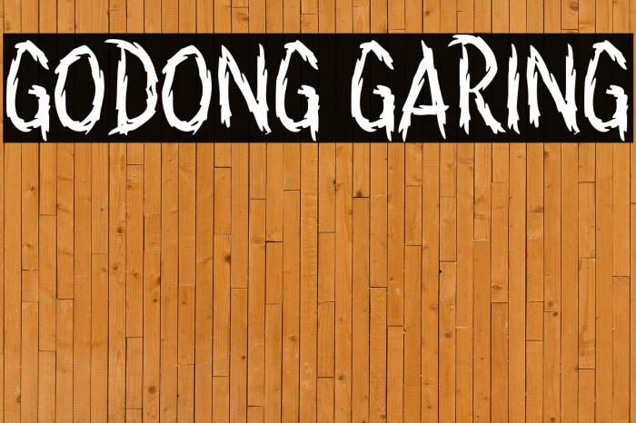 GODONG GARING Example 3