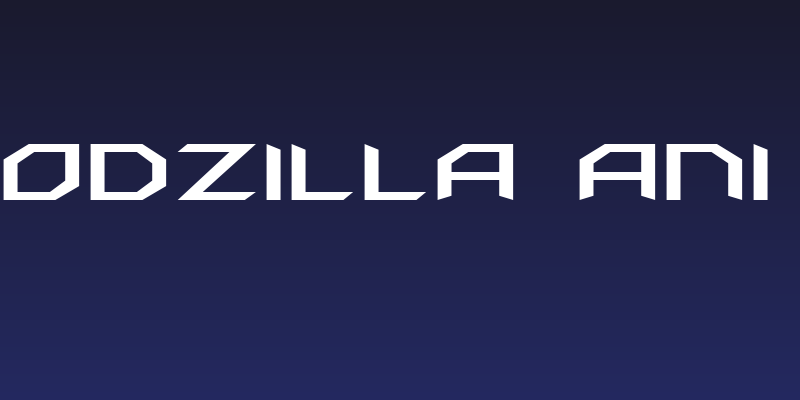 GODZILLA ANIME Social Header