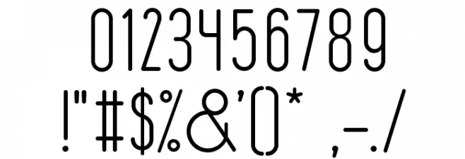 GOGOIA Font OTHER CHARS