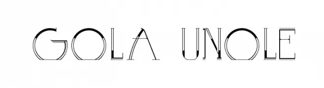 GOLA UNOLE  Free Fonts Download