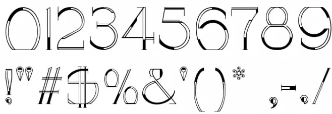 GOLA UNOLE Font OTHER CHARS