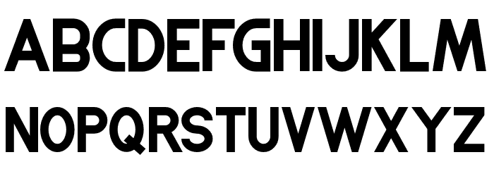 GOLDBERG Font LOWERCASE