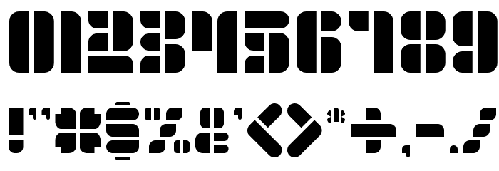 GOLDEN BAR-Light Font OTHER CHARS