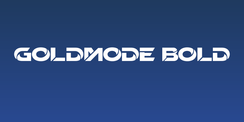 GOLDMODE Bold Social Header