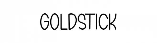 GOLDSTICK  Frei Schriftart Herunterladen