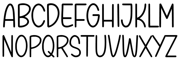 GOLDSTICK Font LOWERCASE