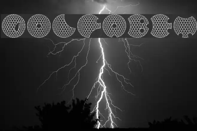 GOLFABET Font examples