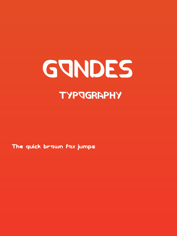 GONDES Poster