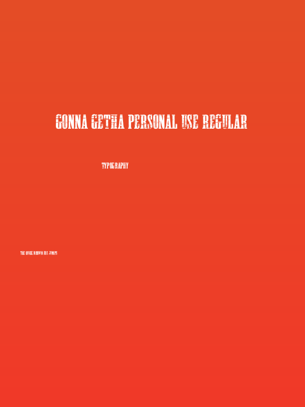 GONNA GETHA PERSONAL USE Regular Poster