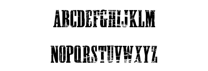 GONNA GETHA PERSONAL USE Regular Font LOWERCASE