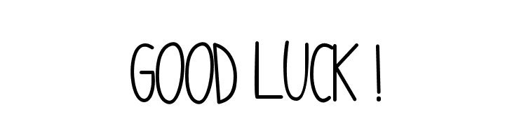GOOD LUCK !  Descarca Fonturi Gratis