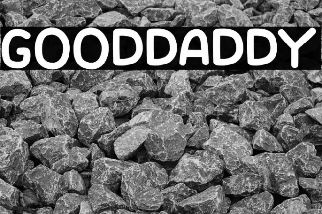 GOODDADDY Font examples