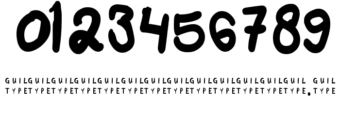 GOODMORNINGPURPLE-free Font OTHER CHARS
