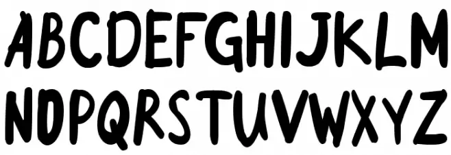 GOODMORNINGPURPLE-free Шрифта ВЕРХНИЙ