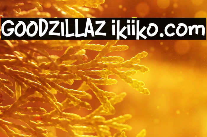 GOODZILLAZ ikiiko.com Example 1
