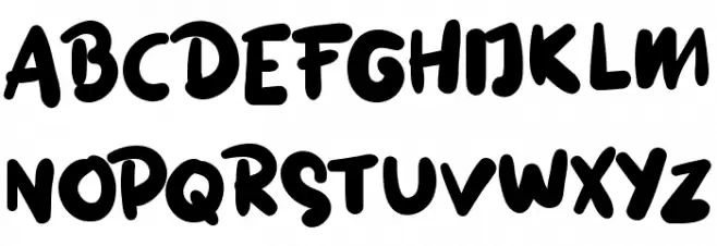 GORGEASH Шрифта ВЕРХНИЙ