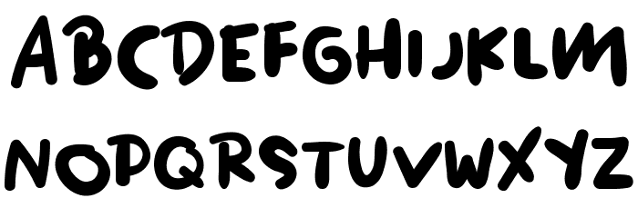 GORGEASH Font LOWERCASE
