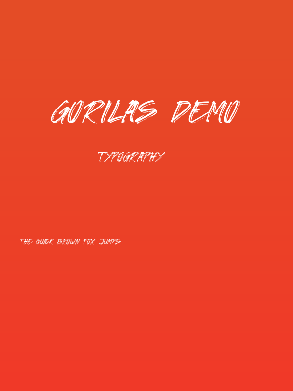 GORILAS Demo Poster