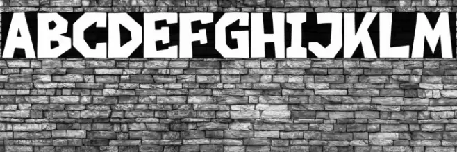 GORINE FLUMS Font examples