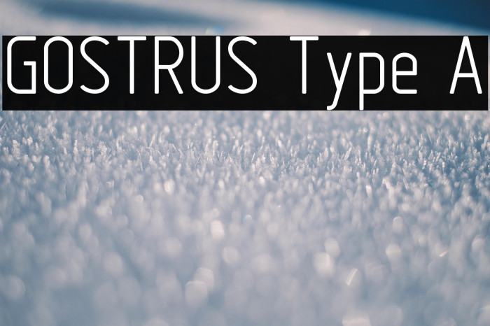 GOSTRUS Type A Example 2