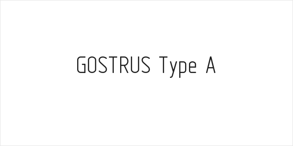 GOSTRUS Type A Logo