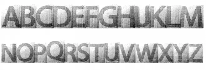GOTFADED Schriftart Groß