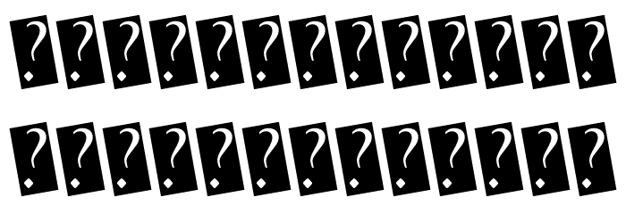 GOTFADED Font LOWERCASE