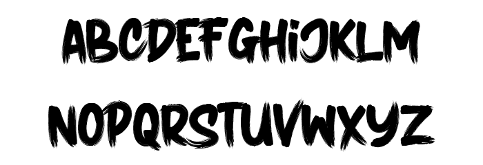 GOURMET Font LOWERCASE