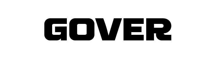 GOVER  免费字体下载