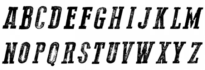 Go 2 Old Western Italic Font Litere mari