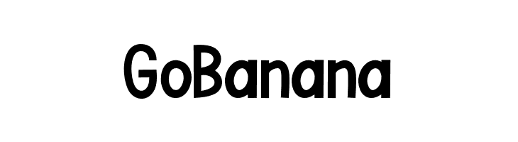 Go Banana फ़ॉन्ट