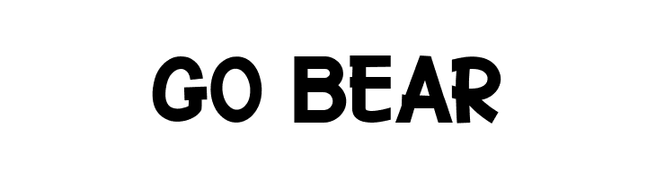 Go Bear Font