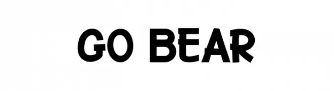 Go Bear  Frei Schriftart Herunterladen