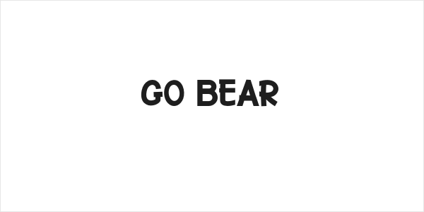 Go Bear Logo