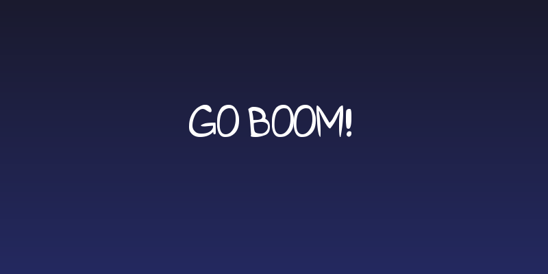 Go Boom! Social Header