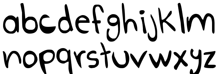 Go Boom! Schriftart Kleinbuchstaben