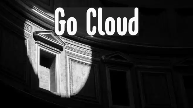 Go Cloud Font examples