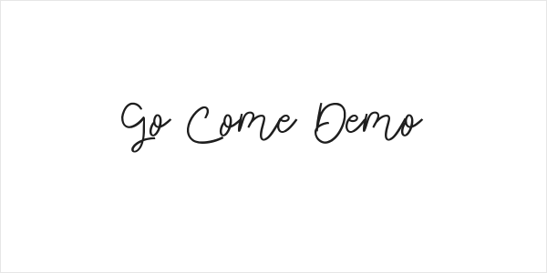 Go Come Demo Logo