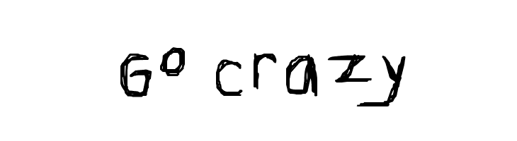 Go Crazy  font caratteri gratis