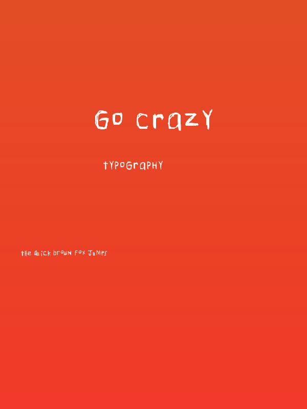 Go Crazy Poster