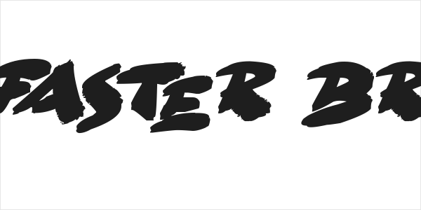 Go Faster Brush Logo