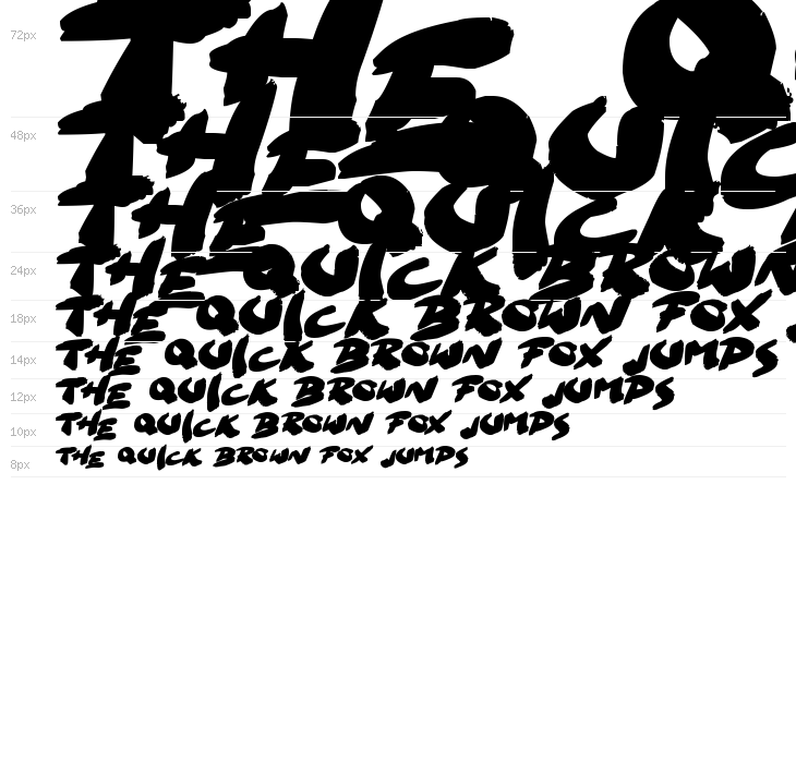 Go Faster Brush Waterfall