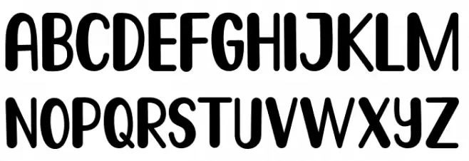 Go Frog Schriftart Groß