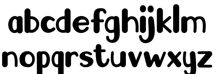 Go Frog Font LOWERCASE