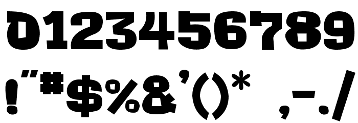 Go-Go-Go Font OTHER CHARS
