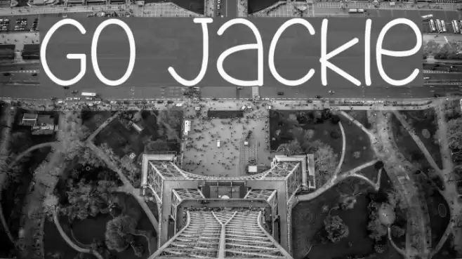 Go Jackie Font examples